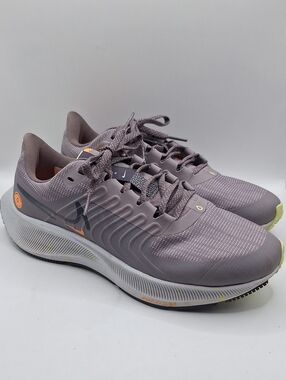 Nike Womans Air Zoom Pegasus 38 Shield "Purple Smoke" Running Shoes Size 7.5